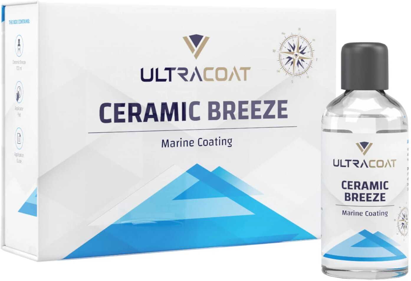Ultracoat Ceramic Breeze - Rewolucyjna powłoka ceramiczna do jachtów i łodzi 100ml