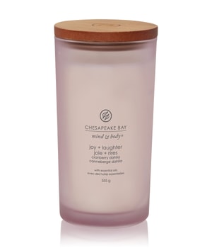 Chesapeake Bay Candle Mind & Body Joy & Laughter - Cranberry Dahlia Świeca zapachowa 355 g