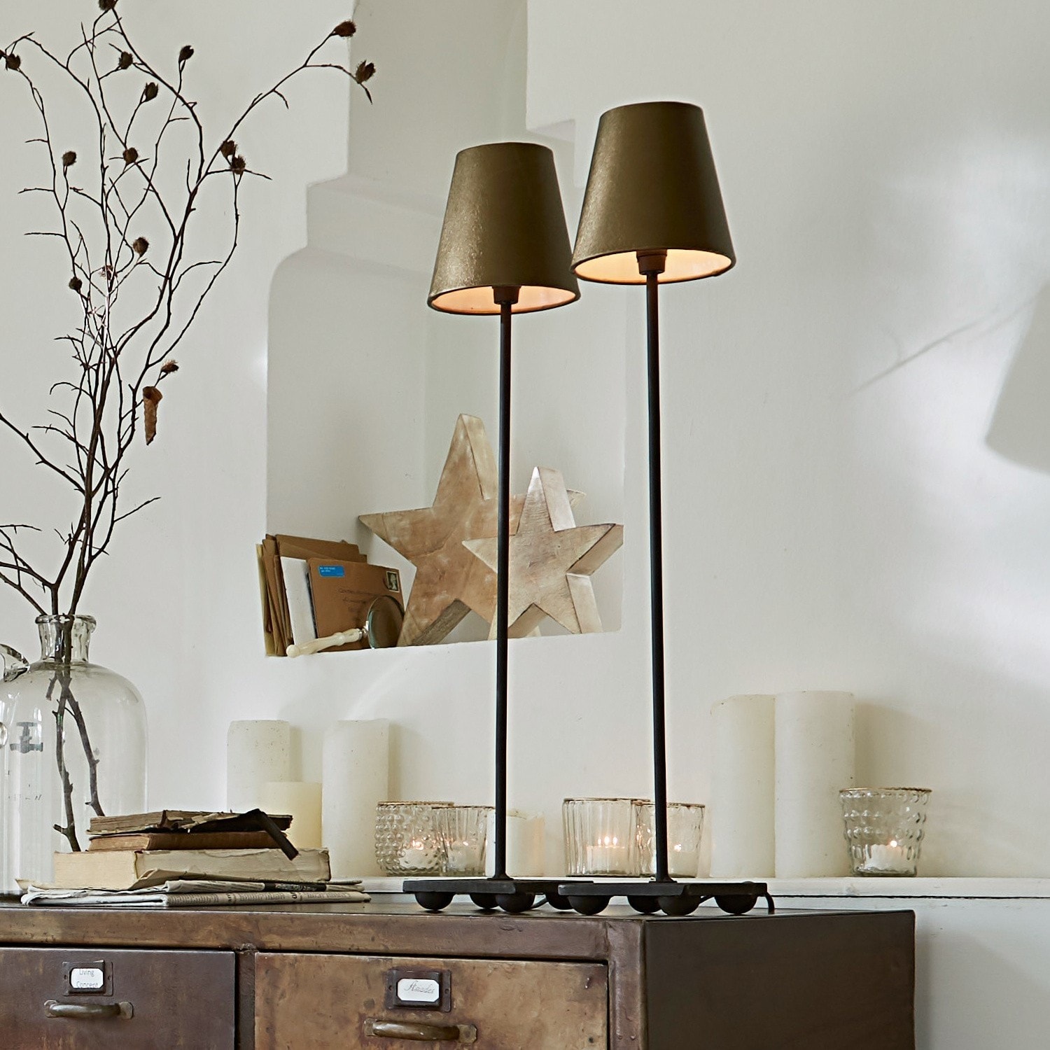 Lampa stołowa, zestaw 2 szt. Filia