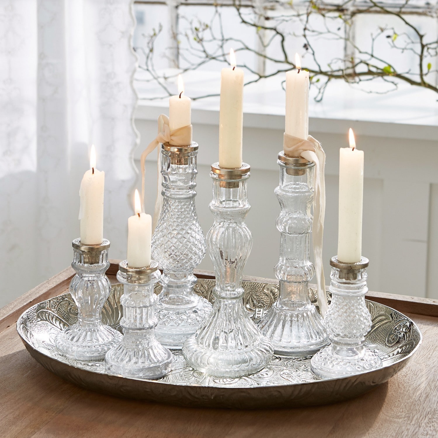 Świecznik, zestaw 6 szt. Youna