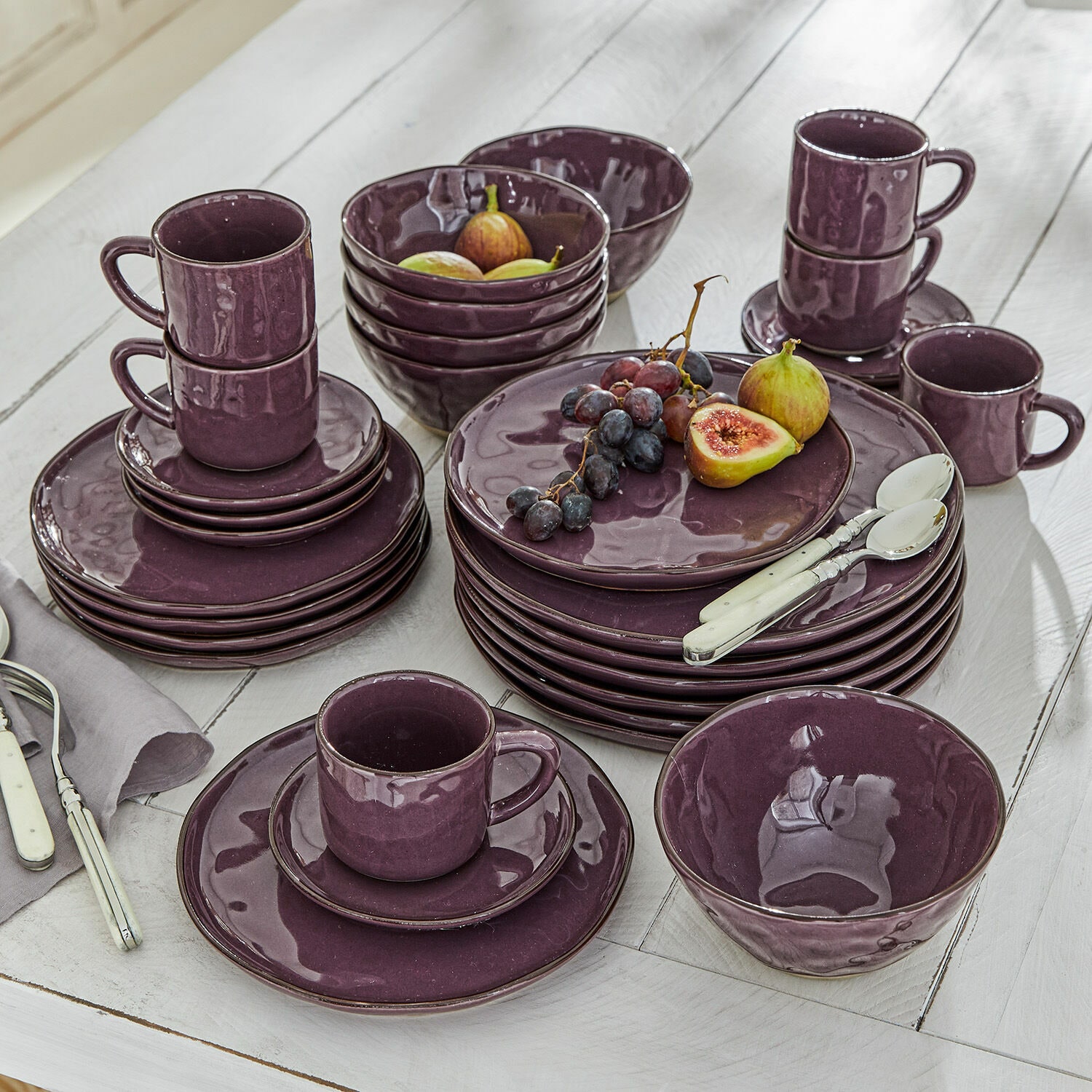 Komplet naczyń, zestaw 30 szt. Biarré