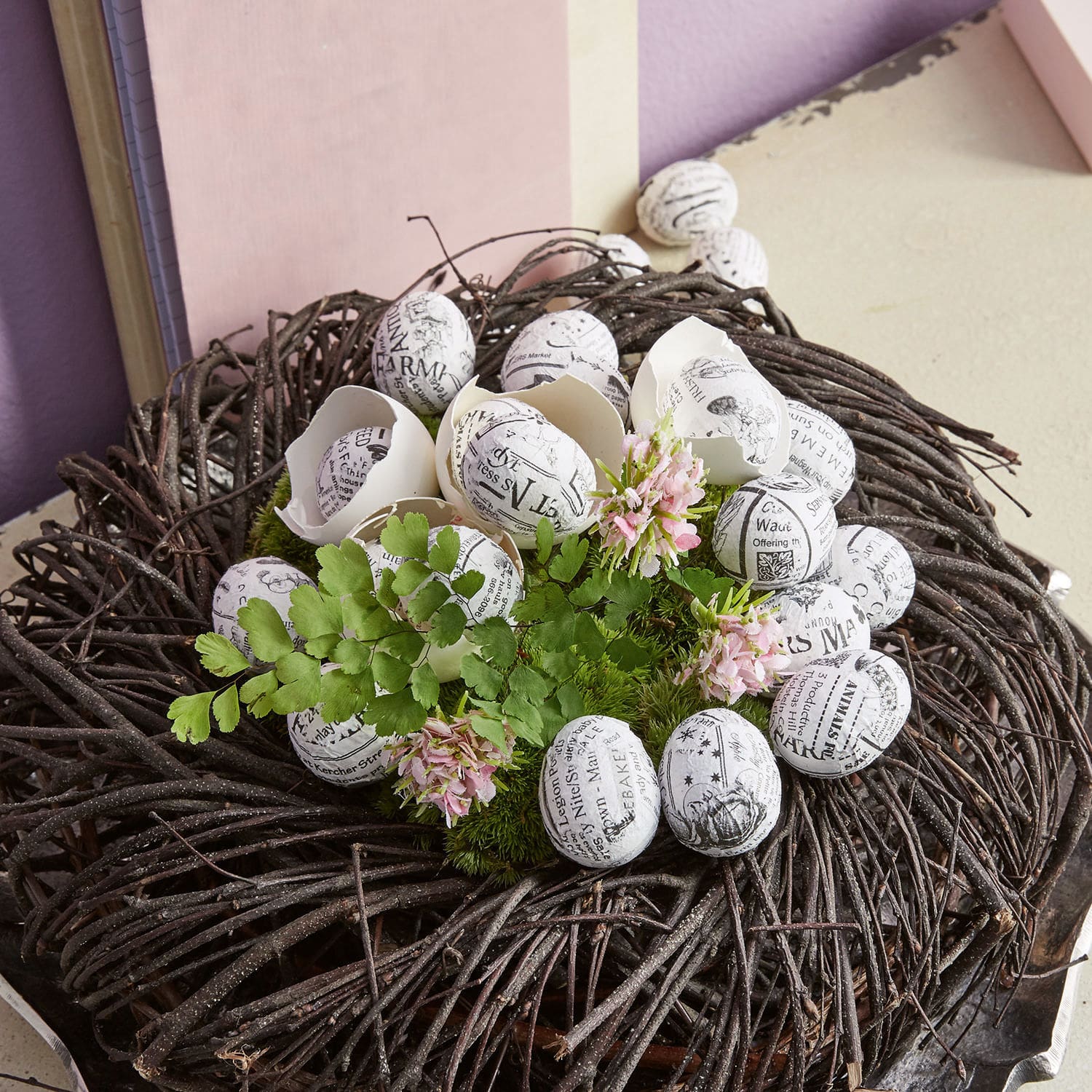 Jajko wielkanocne, zestaw 24 szt. Drystan