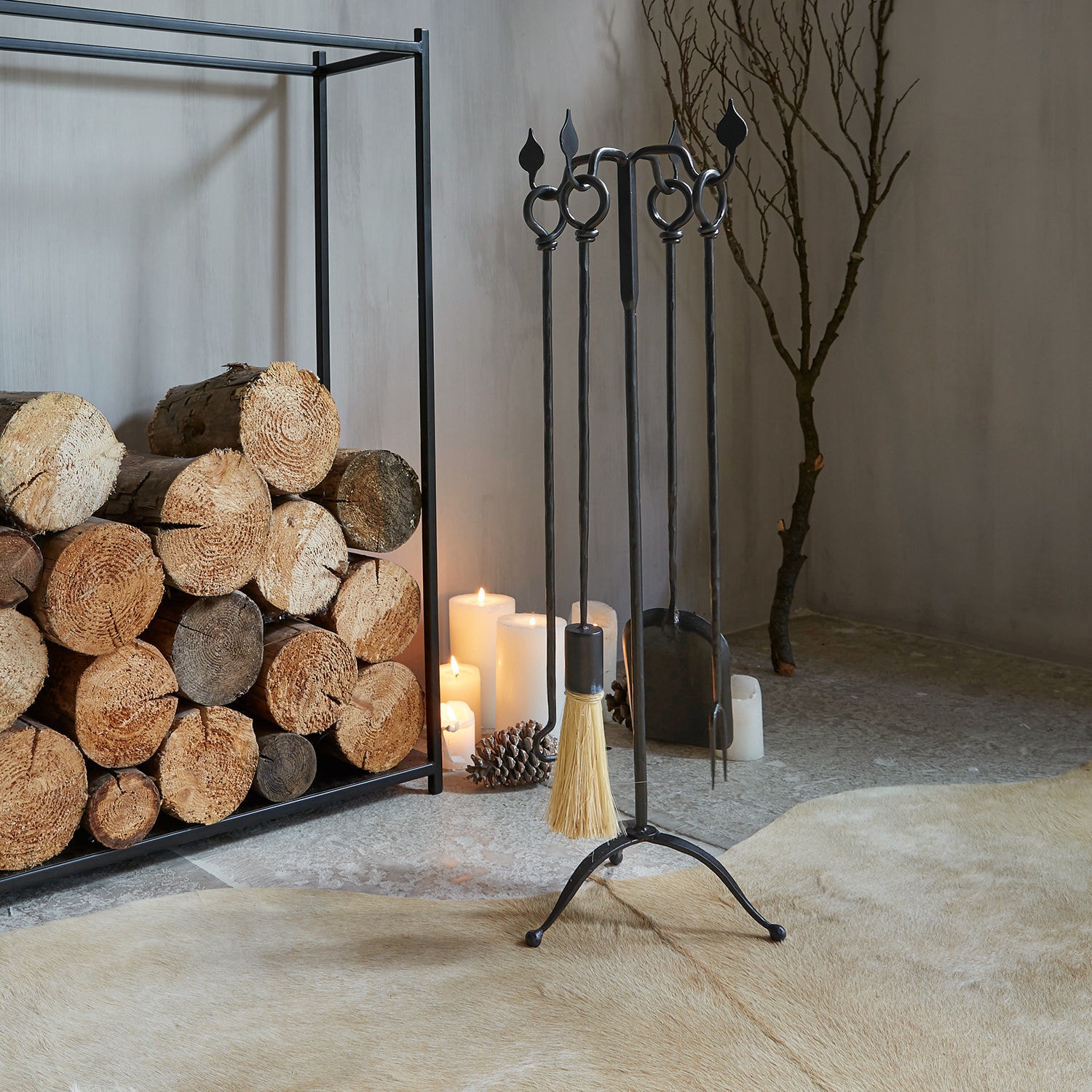 Zestaw kominkowy Elvio 4250769277670