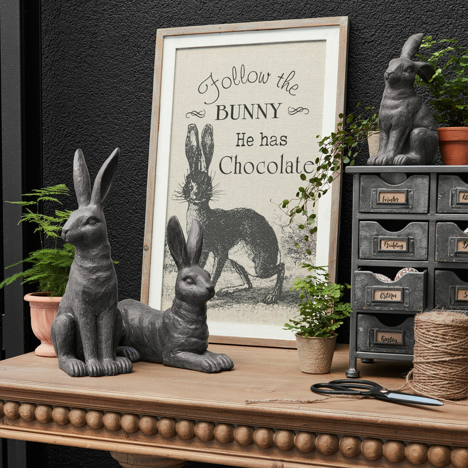 Zając, zestaw 3 szt. Ambre