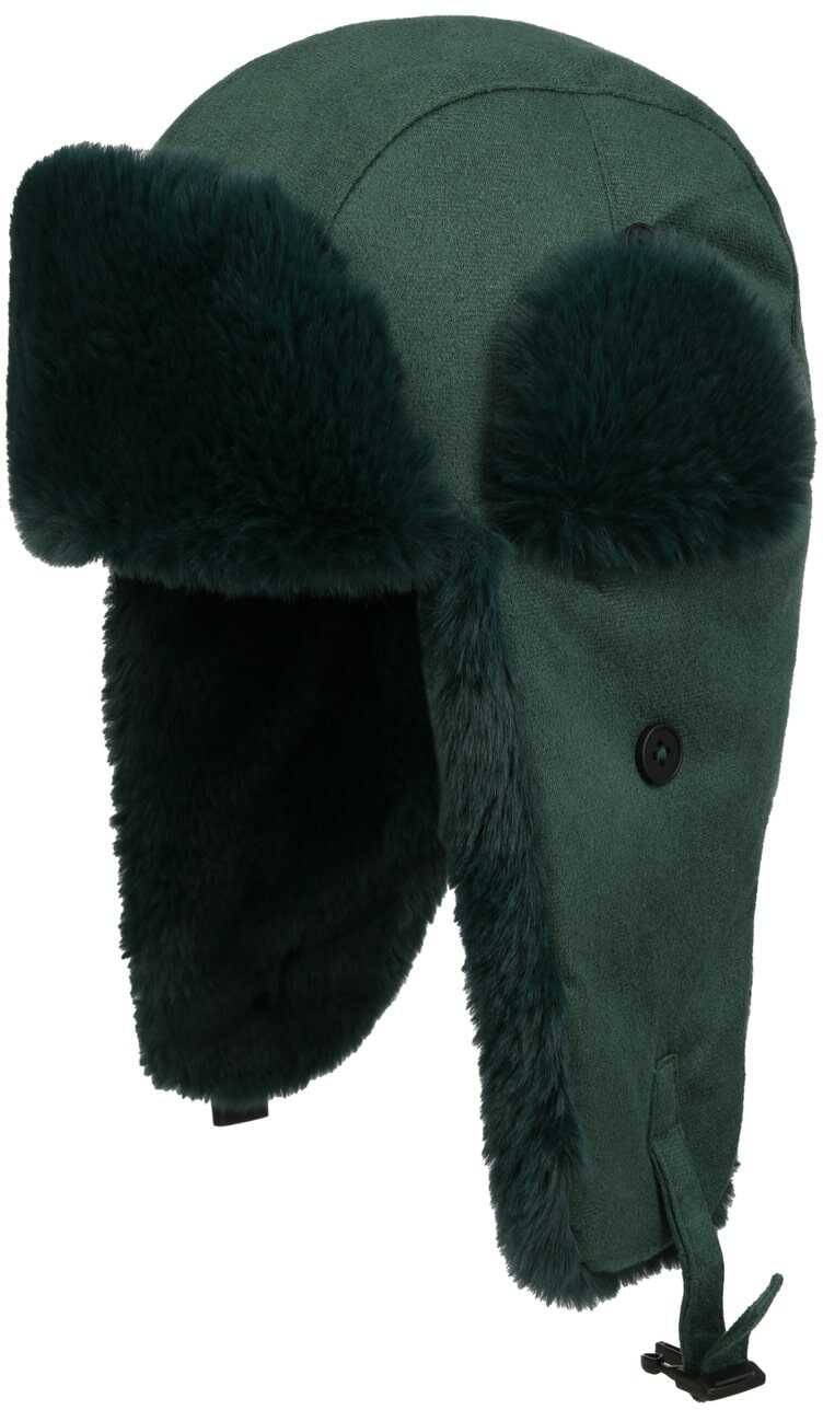 Czapka Pilotka Finola by Seeberger, ciemnozielony, L (58-59 cm)
