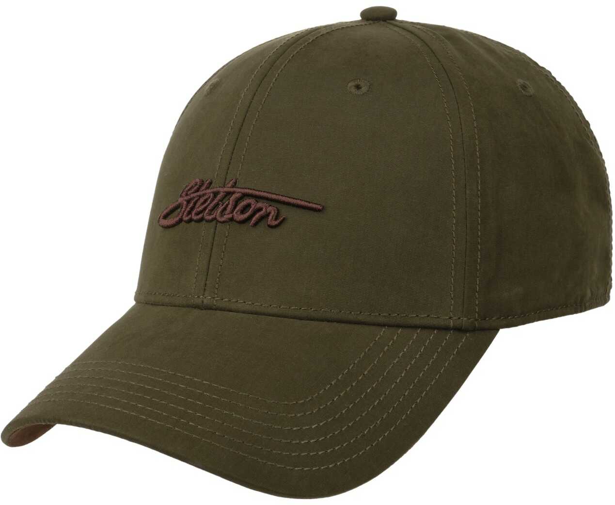 Czapka Waxed Cotton WR by Stetson, oliwkowy, One Size