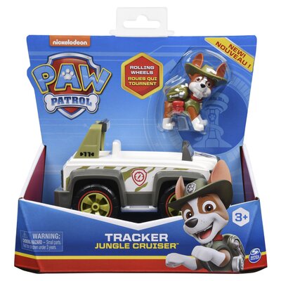 Psi Patrol Tracker Figurka + Auto Terenowe Jungle