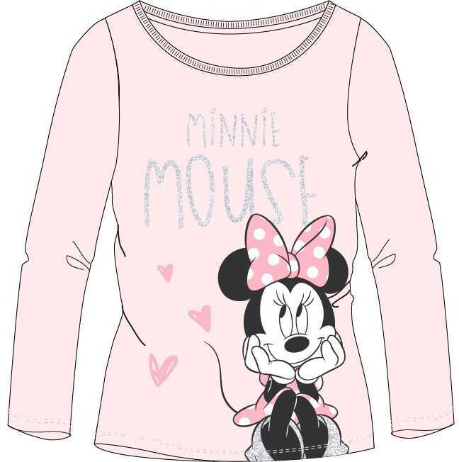 Bluzka dla dziewczynki Myszki Minnie Różowa