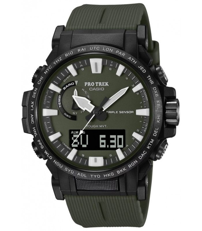 Zdjęcia - Zegarek Casio  MĘSKI Pro-Trek PRW-6621Y-1ER + BOX 