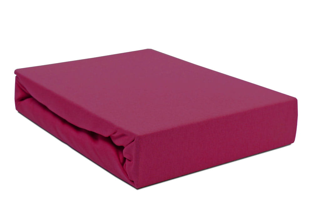 Darymex Prześcieradło Jersey z gumką fuksja 160x200 dx-160-pjr-019