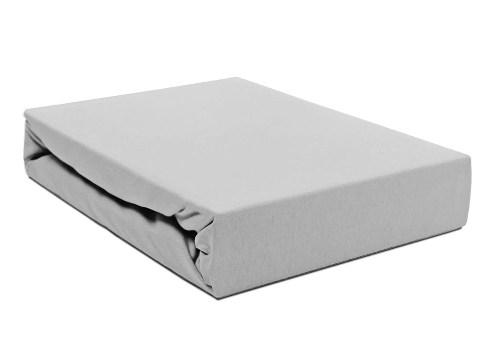 Darymex Prześcieradło Jersey z gumką popielate 160x200 dx-160-pjr-024