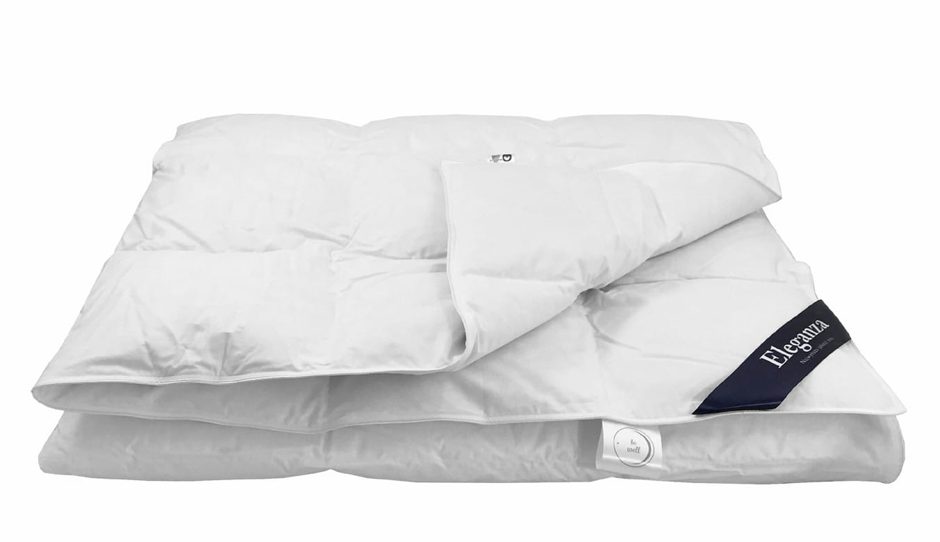 Kołdra 200x220 puchowa letnia Eleganza Poldaun
