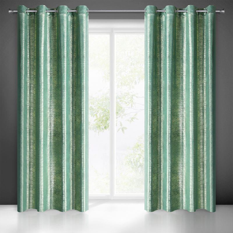 Zasłona Mabel 140x250 Ciemnozielona Eurofirany