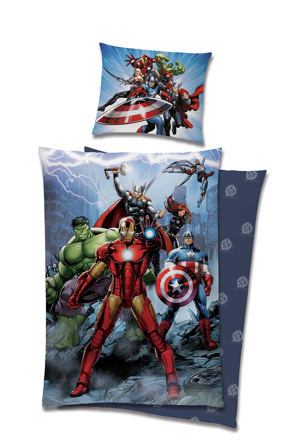 Pościel 160x200 bawełniana Avengers