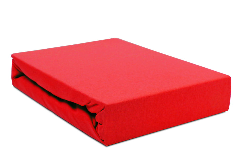Prześcieradło Jersey 60x120 z gumką czerwone Darymex