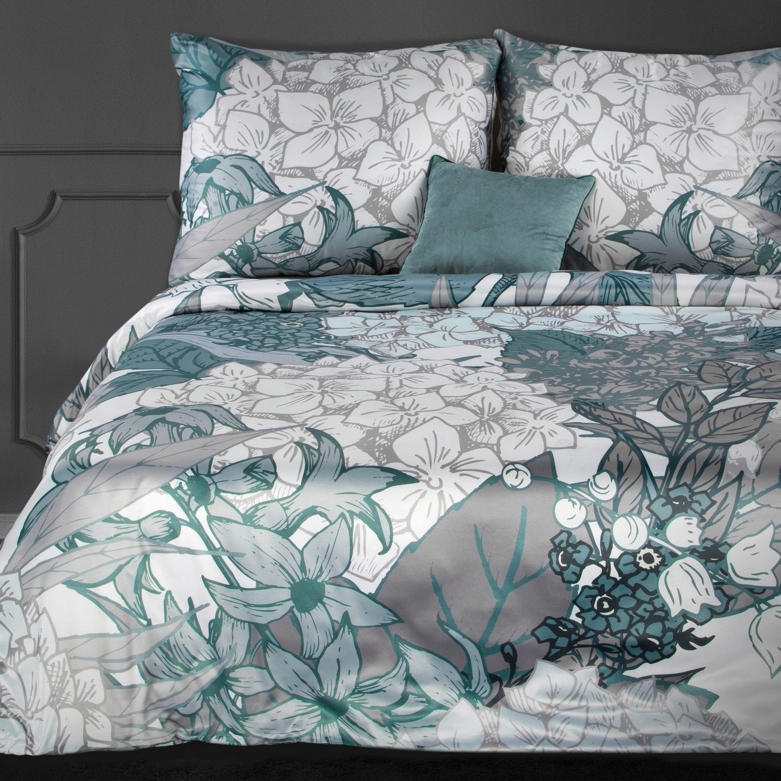 Pościel satynowa 220x200 kreszowana Premium 10 Eurofirany
