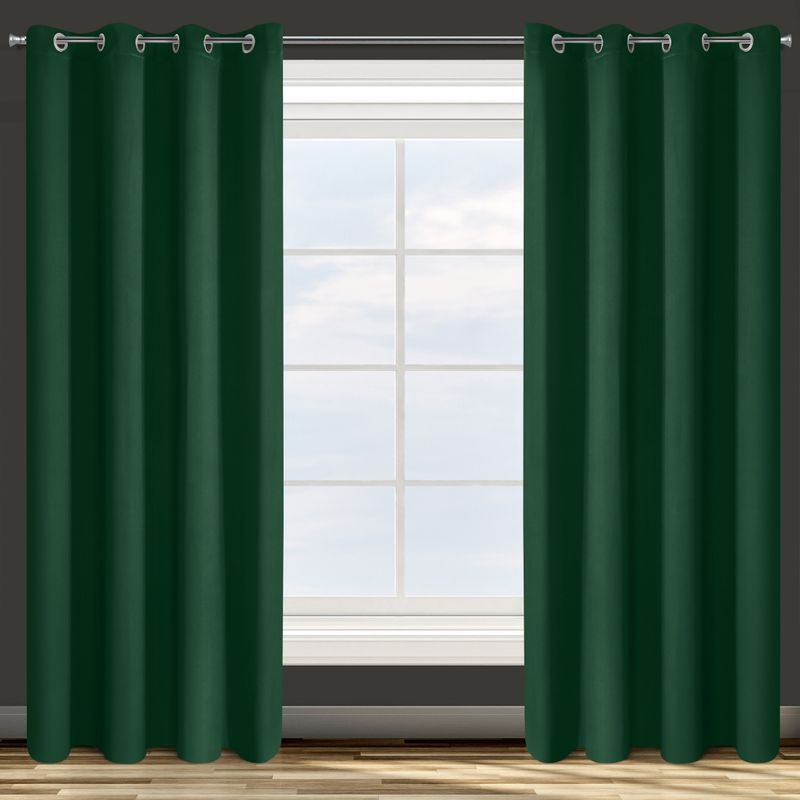 Zasłona Parisa 135x250 Zielona Eurofirany