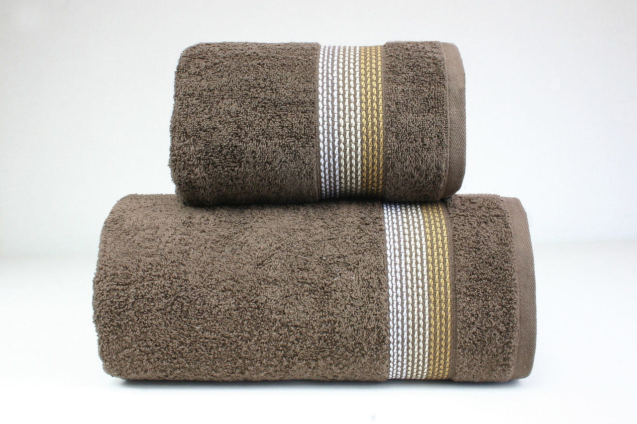 Ręcznik Ombre 70x140 Brązowy Frotex