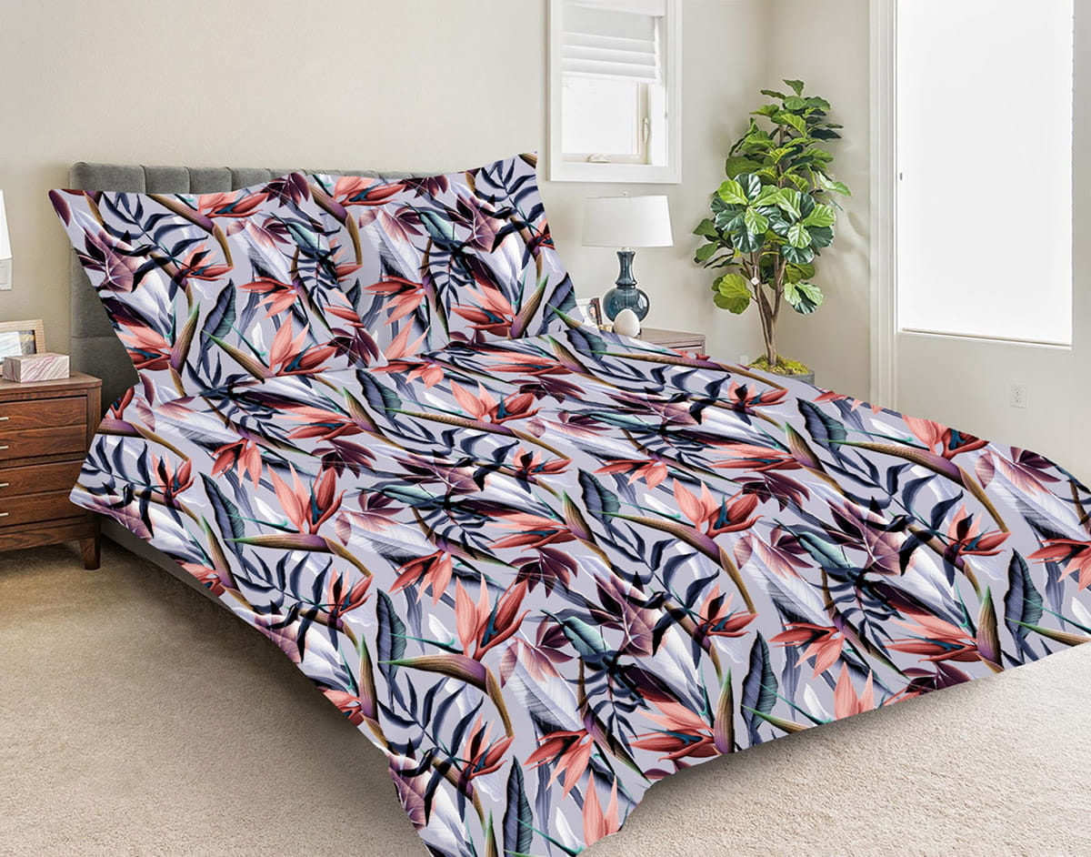 Pościel 140x200 satyna bawełniana Sanfor (48) Matex