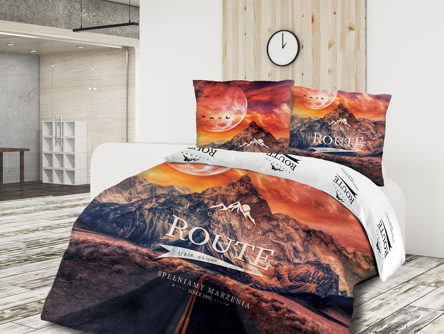 Pościel 100% bawełna 220x200 DreamWay Route 66