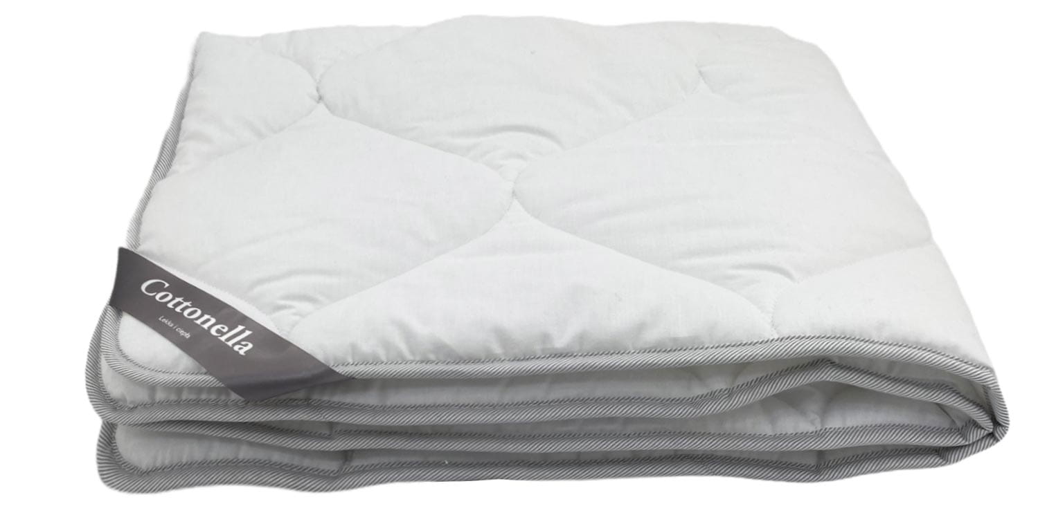 Kołdra 100x160 całoroczna bawełniana Cottonella dla przedszkolaka - Poldaun