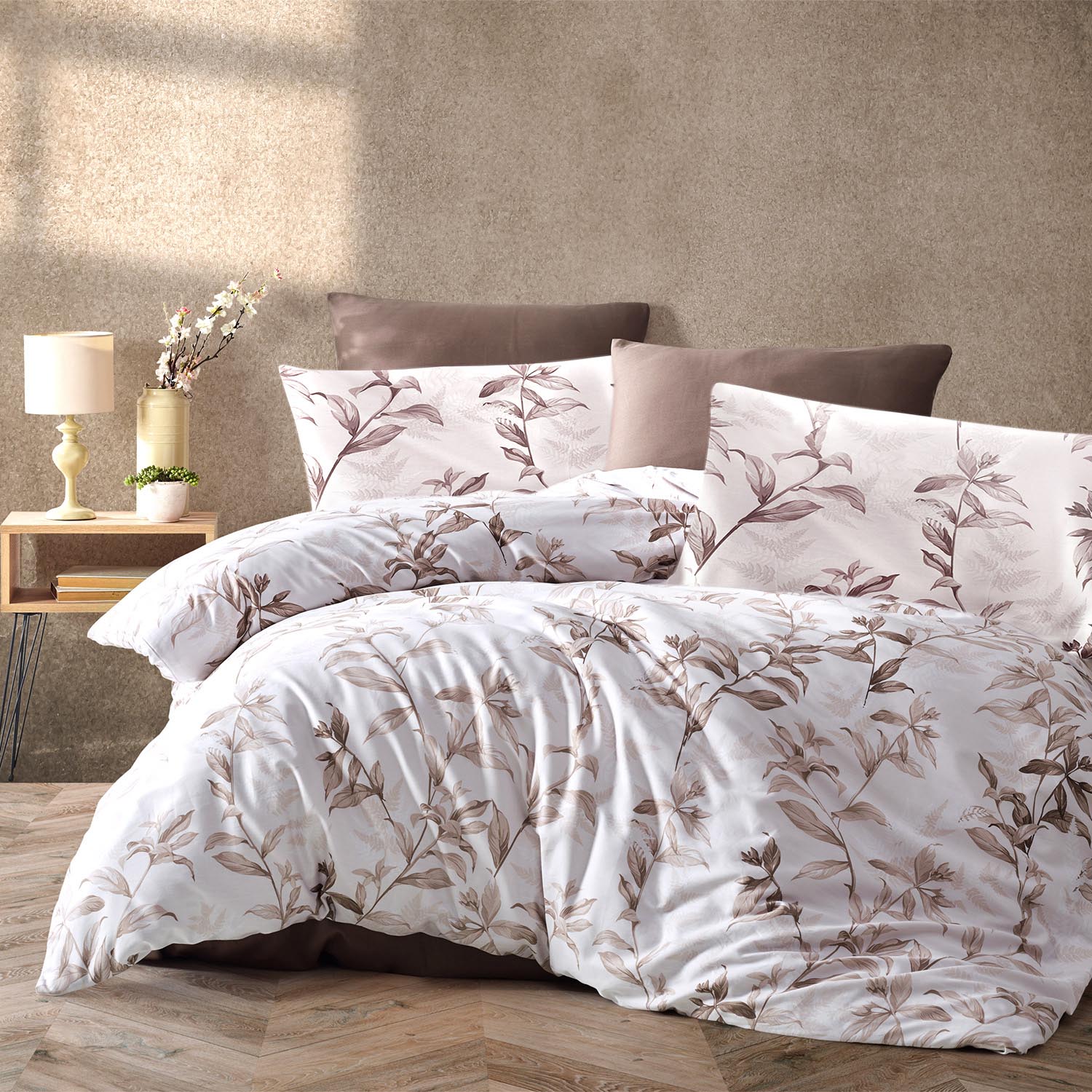 Pościel satynowa 160x200 Mass 1 Luxury - w pudełku Darymex