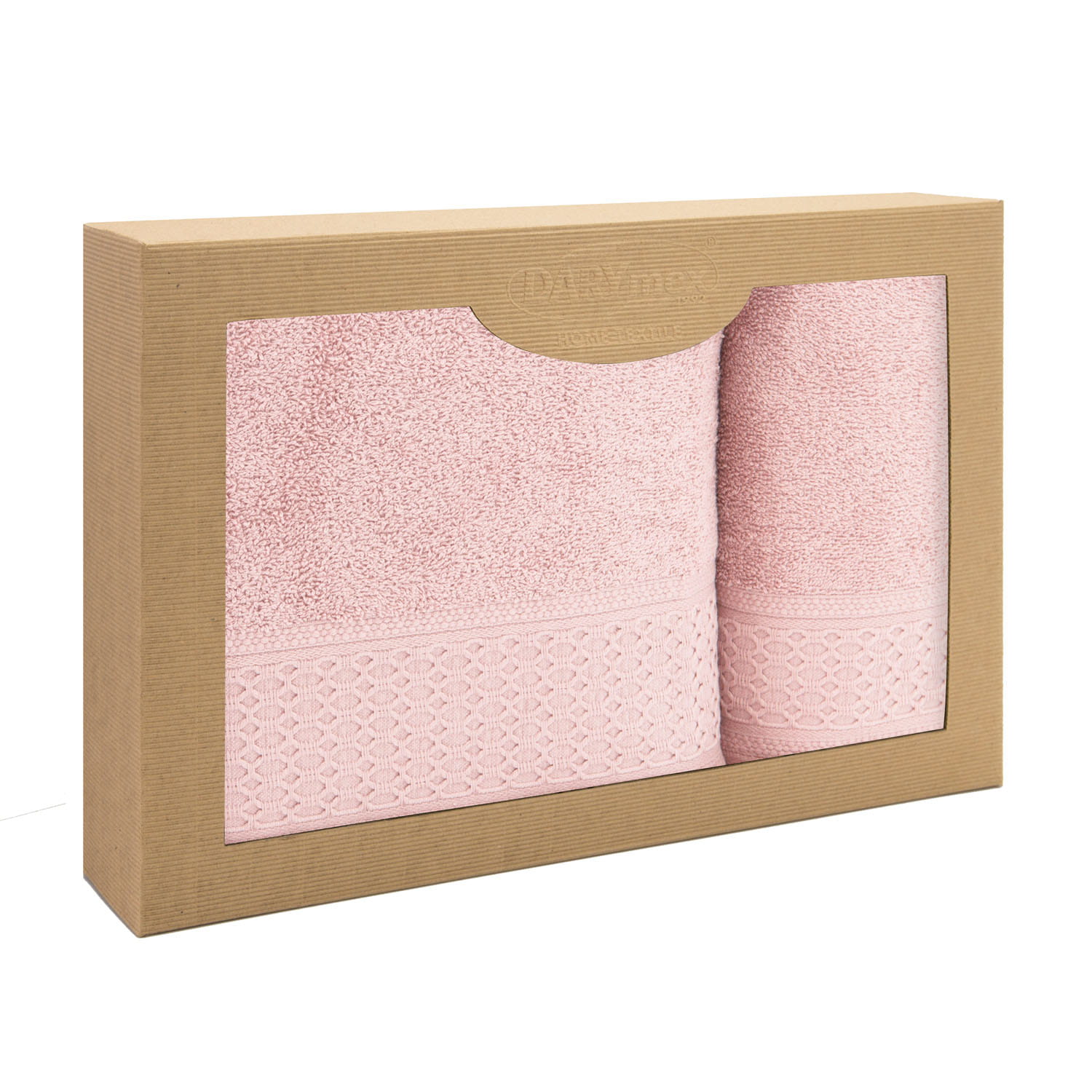 Zestaw 2 ręczników Solano Róż Kwarcowy 50x90+70x140 Darymex