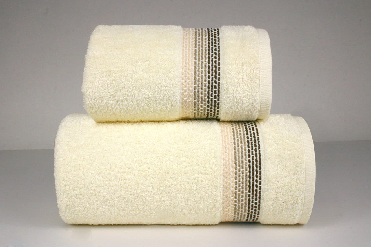 Ręcznik Ombre 70x140 Kremowy Frotex