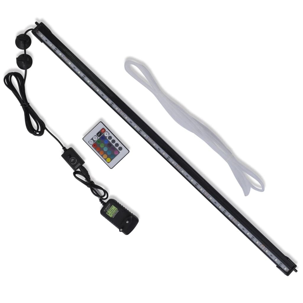 vidaXL Owietlenie akwarium RGB, 71 cm