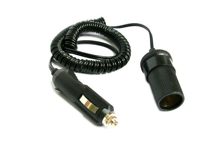 CarCommerce Przedłużacz gniazda zapalniczki czarny 61333