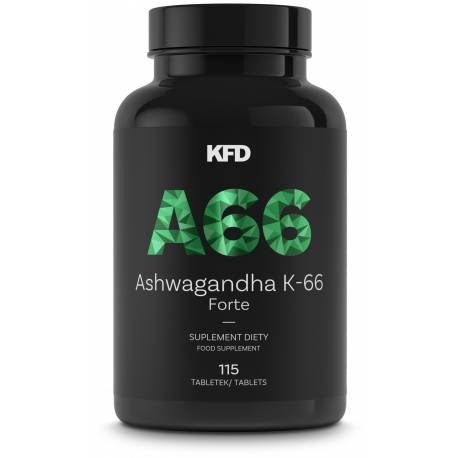 KFD KFD Ashwagandha K66 Forte - 115 tabletek 5901947667392