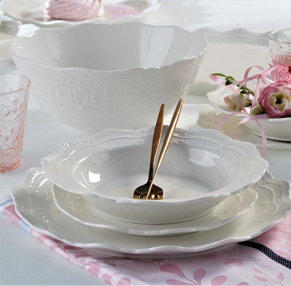 Serwis obiadowy porcelanowy 6os AURELIA VILLA ITALIA