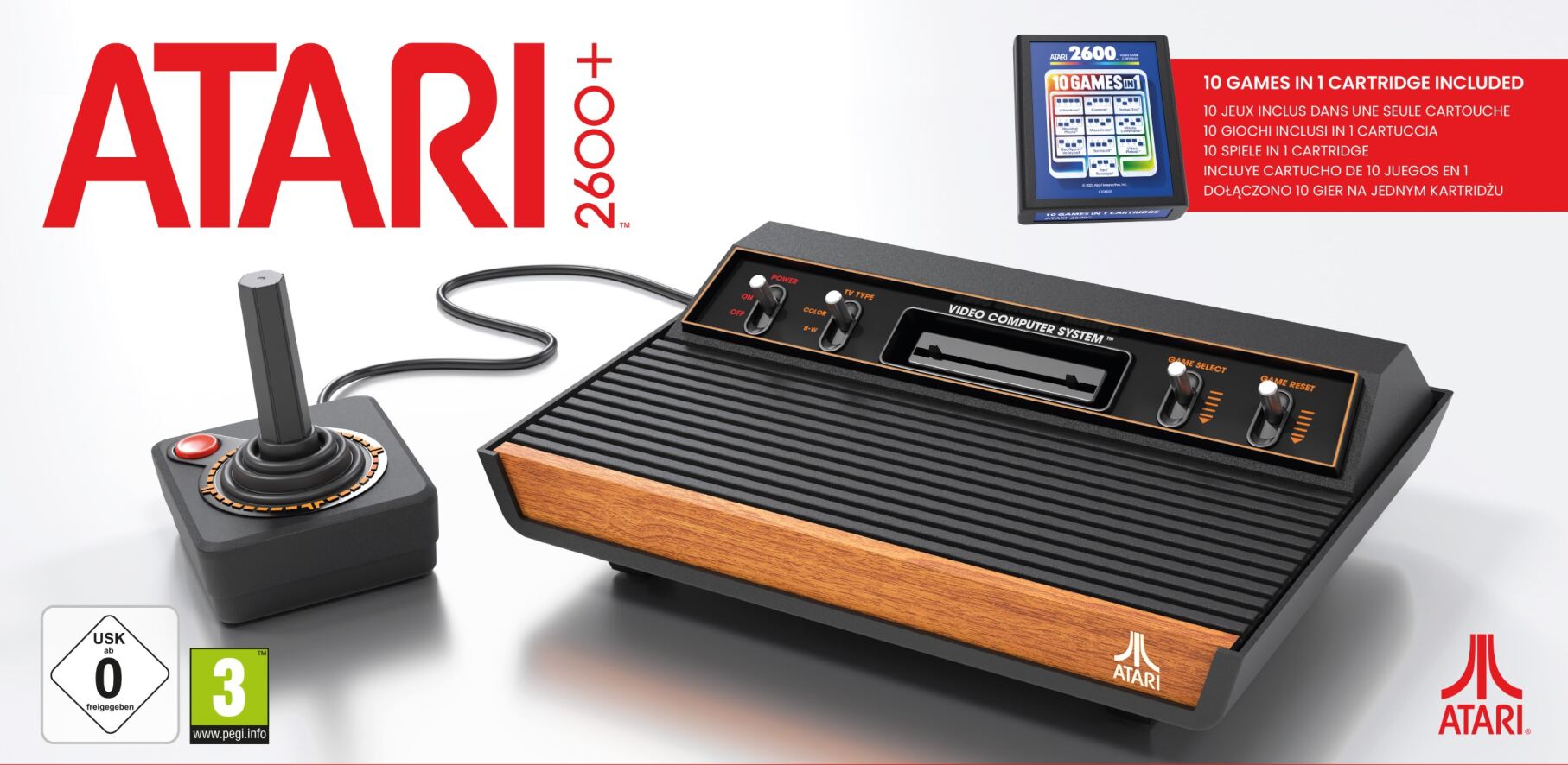Konsola Retro Atari 2600+