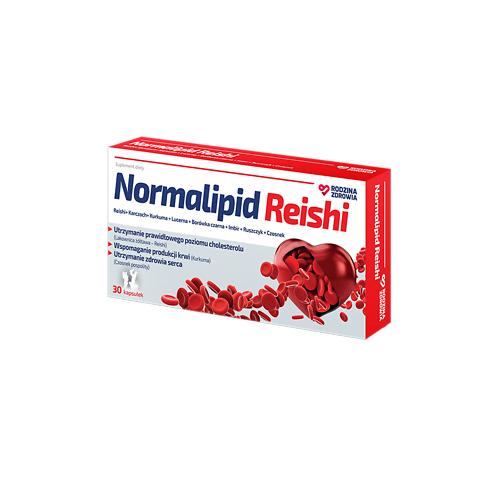 Rodzina Zdrowia Normalipid Reishi, 30kaps.