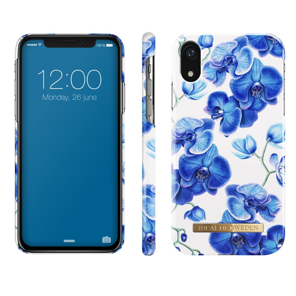 Ideal of Sweden Fashion Case Baby Blue Orchids do iPhone XR IEOIDXRBBO IEOIDXRBBO