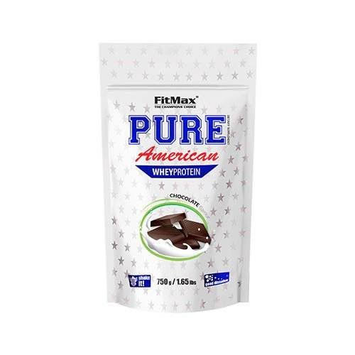 FitMax Pure American [ 750g ] Koncentrat Białka Serwatkowego - Izolat Białka Sojowego - Tauryna