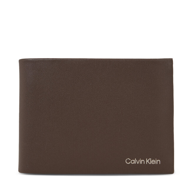 Portfel męski Calvin Klein Ck Concise Trifold 10Cc W/Coin L K50K510600 Java BAR