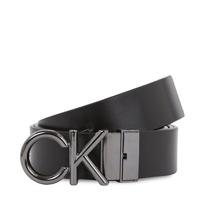 Zestaw upominkowy Calvin Klein Gs 2 Buckles 1 Strap Belt Set K50K511027 Black/Brown BAX
