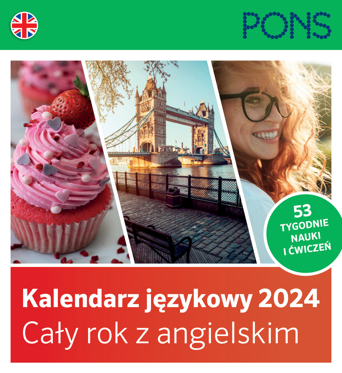LektorKlett, Kalendarz językowy 2024 z angielskim PONS