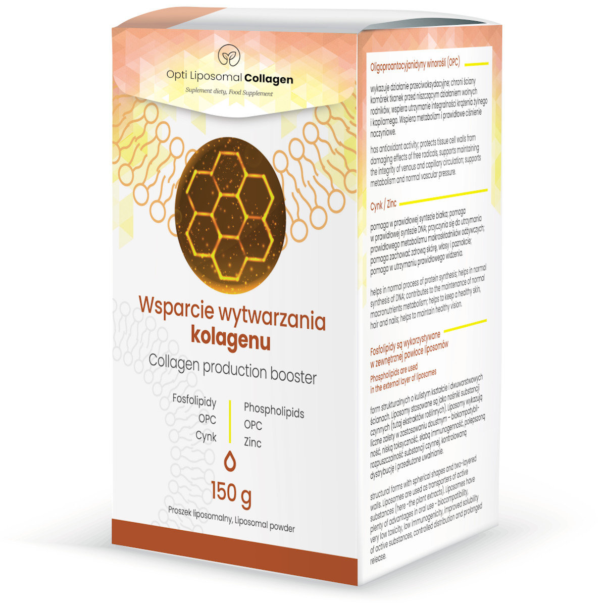 NaturDay NaturDay OptiLiposomal Kolagen - wsparcie wytwarzania kolagenu - 150 g