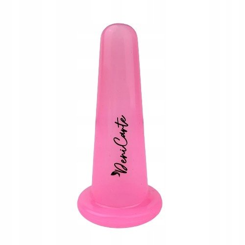 Deni Carte, Bańka Chińska Silikonowa Do Masażu Twarzy M, 1szt.