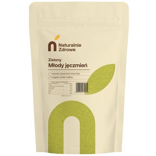 Naturalnie Zdrowe, Jęczmień Zielony Na Oczyszczenie, 500g