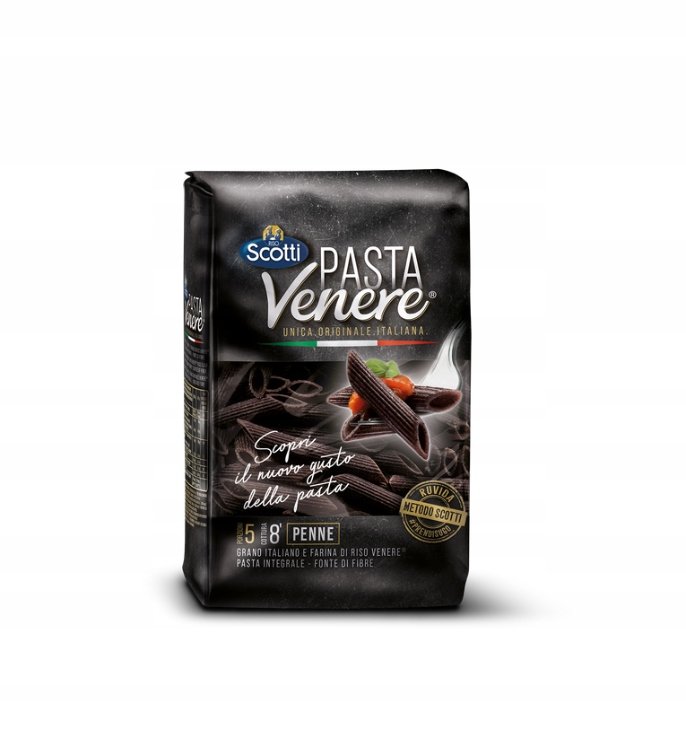 Scotti Pasta Venere Penne Włoski Makaron 400G