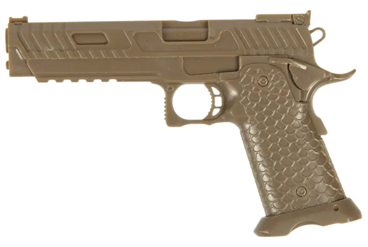 Naszywka 3D GFC Colt 1911 wzór 10 - TAN (GFT-30-034085) G