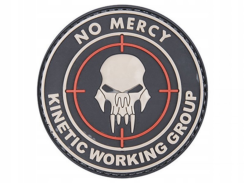 Naszywka 3D No Mercy Kinetic Working Group - Black (GFT-30-004686) G GFT-30-004686