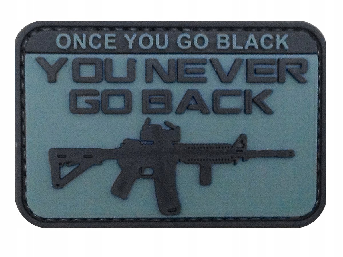 Naszywka 3D - You Never Go Back (GFT-30-004705) G GFT-30-004705