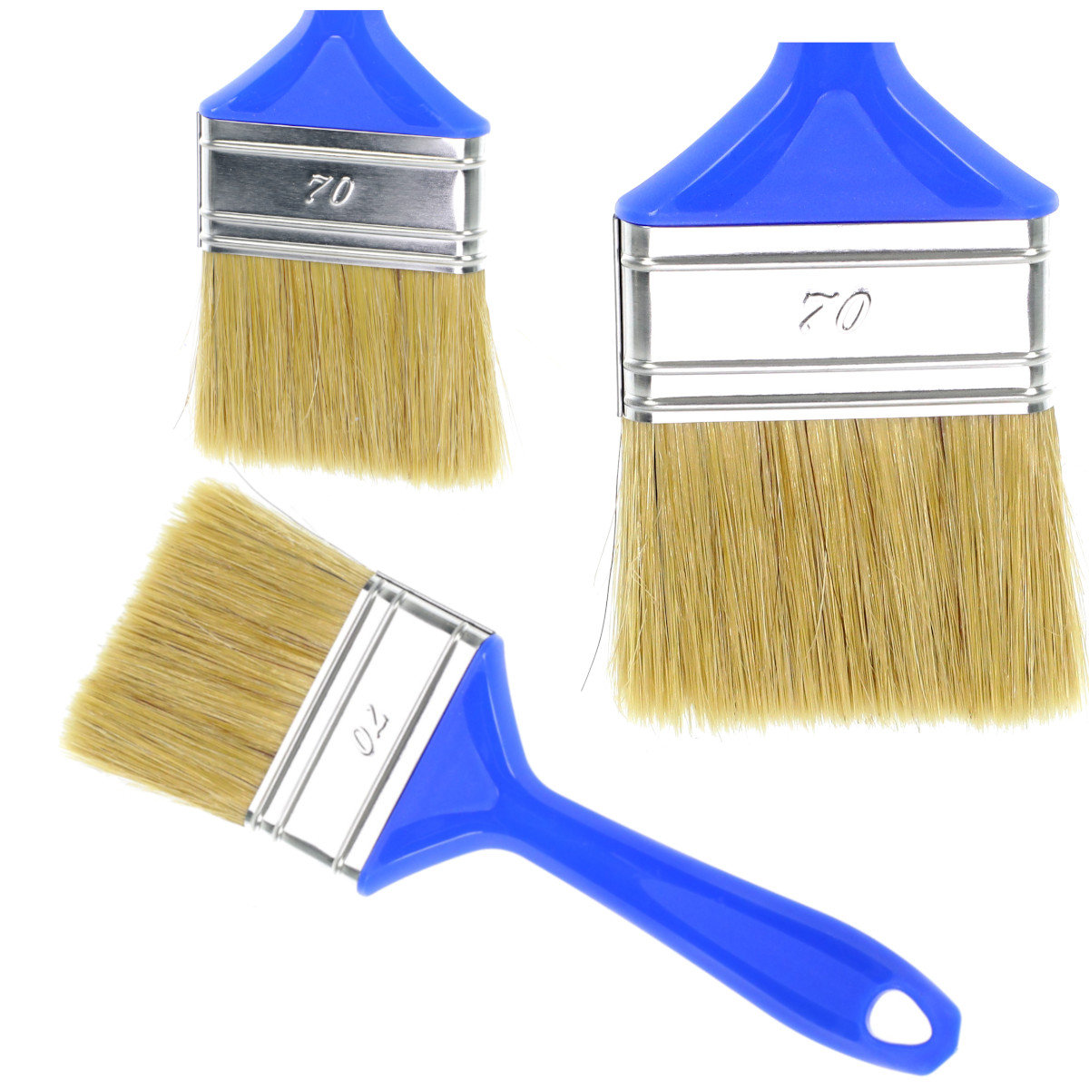 PĘDZEL MALARSKI do AKRYLU LATEKS CERAMIKA 70mm