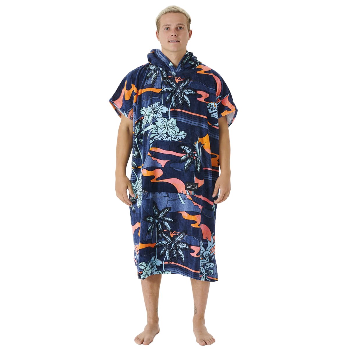 Poncho Rip Curl - Combo Print - Navy/Orange