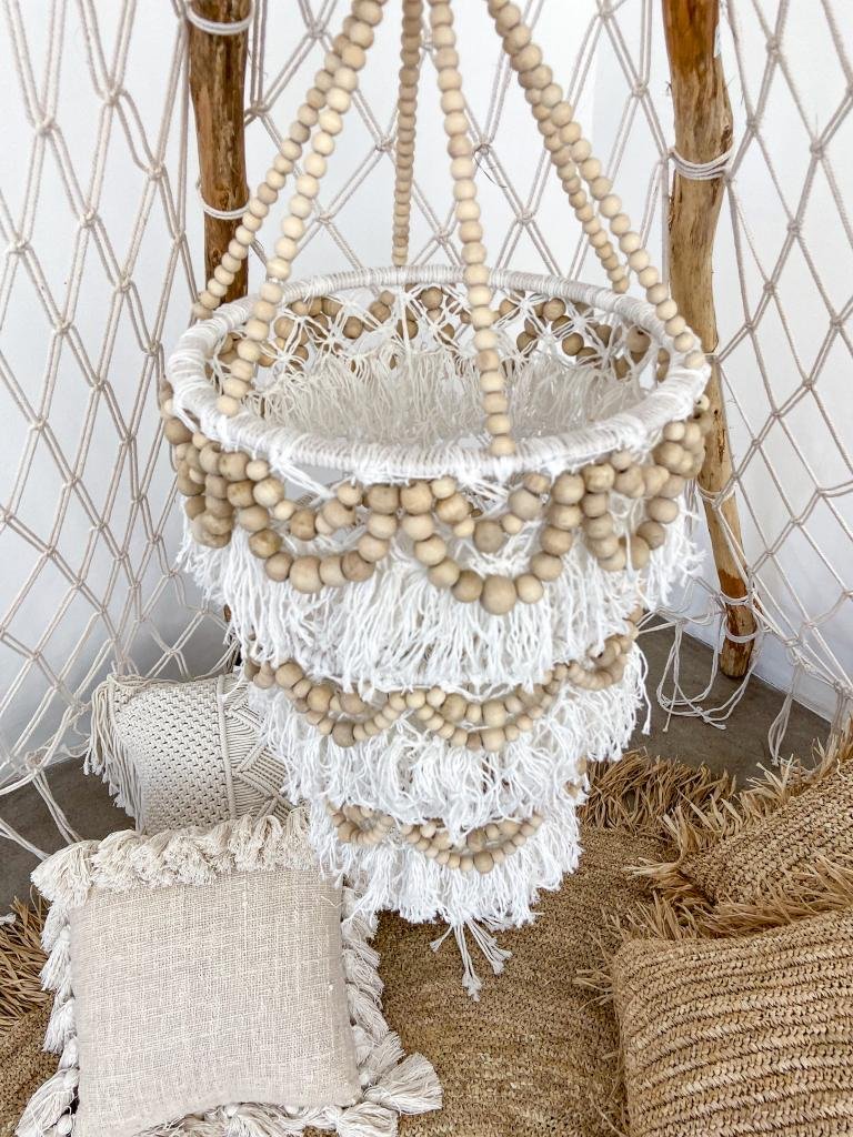 Żyrandol Boho MAKRAMA