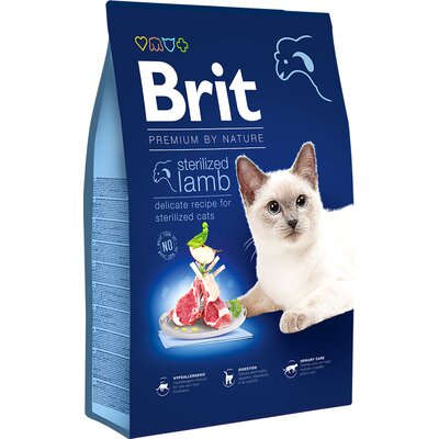 Brit Premium By Nature Sterilised Lamb 8kg